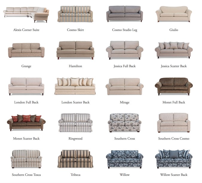 classic hamptons sofas